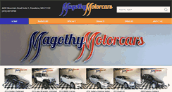 Desktop Screenshot of magothymotorcars.com